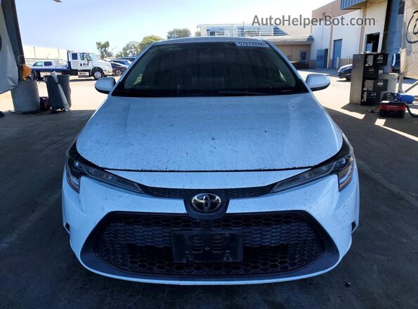 5YFEPRAE1LP046494 2020 TOYOTA COROLLA White Դիմացի տեսք