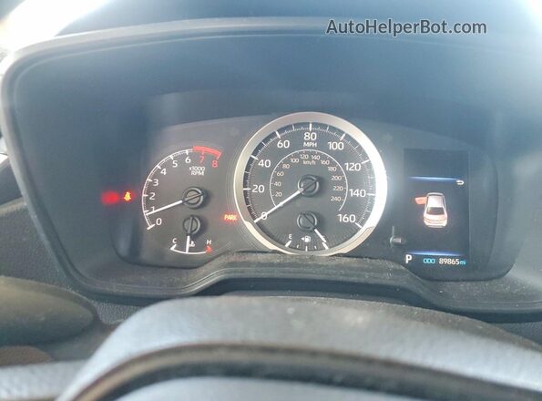 5YFEPRAE1LP046494 2020 TOYOTA COROLLA White Սարքավորումների վահանակի տեսք