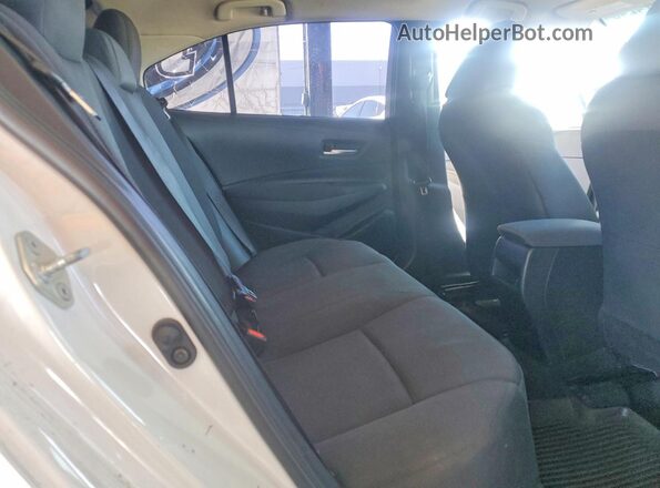 5YFEPRAE1LP046494 2020 TOYOTA COROLLA White Հետևի նստատեղերի տեսք