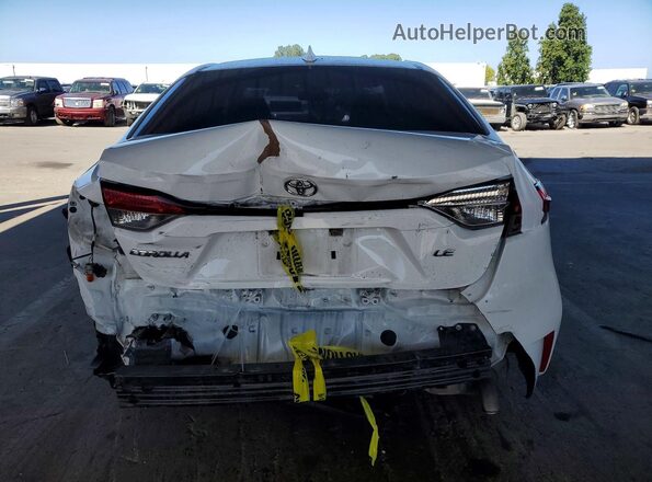5YFEPRAE1LP046494 2020 TOYOTA COROLLA White Հետևի տեսք
