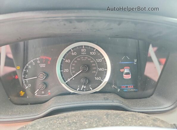 5YFEPRAE1LP084291 2020 TOYOTA COROLLA White Սարքավորումների վահանակի տեսք