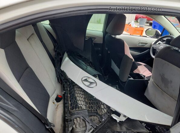 5YFEPRAE1LP084291 2020 TOYOTA COROLLA White Հետևի նստատեղերի տեսք