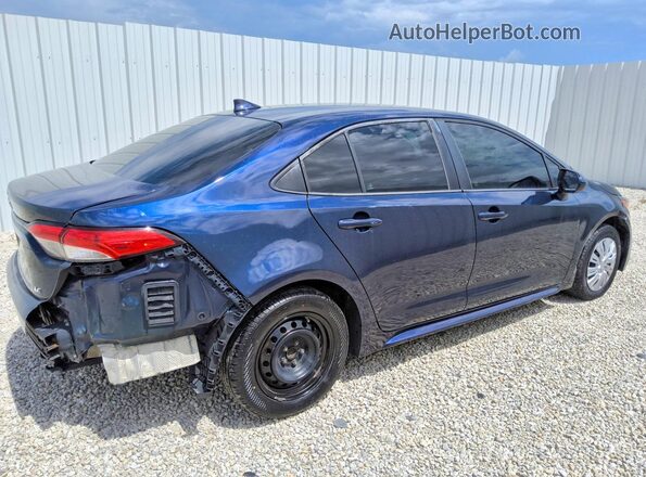 5YFEPRAE1LP098272 2020 TOYOTA COROLLA Blue Trasero derecho