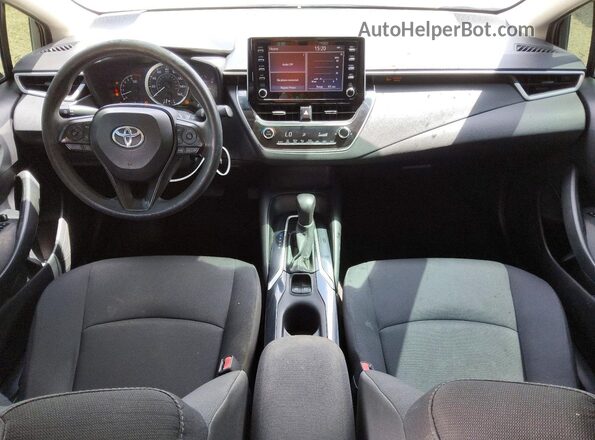 5YFEPRAE1LP098272 2020 TOYOTA COROLLA Blue Vista del salpicadero