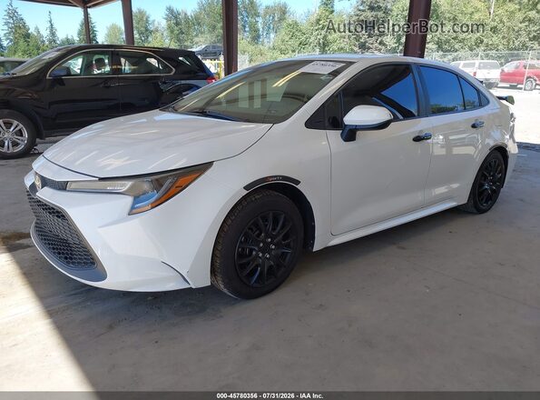 5YFEPRAE1LP105463 2020 TOYOTA COROLLA White Передня ліва чверть