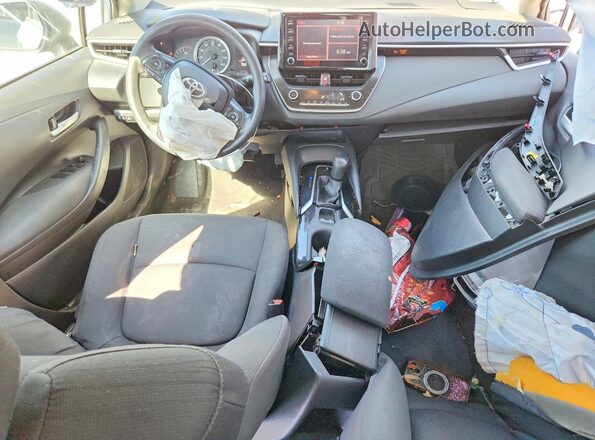 5YFEPRAE1LP131710 2020 TOYOTA COROLLA Blue Dashboard view