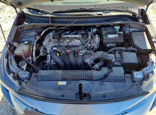 5YFEPRAE1LP131710 2020 TOYOTA COROLLA Blue Rear interior view
