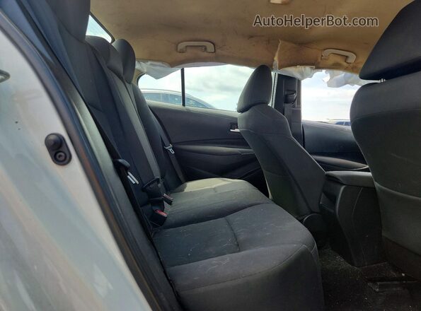 5YFEPRAE2LP098541 2020 TOYOTA COROLLA White უკანა სავარძლების ხედი