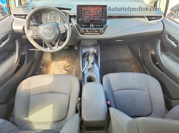 5YFEPRAE2LP098541 2020 TOYOTA COROLLA White წინა პანელის ხედი