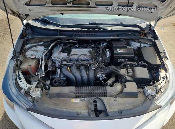 5YFEPRAE2LP098541 2020 TOYOTA COROLLA White უკანა სალონის ხედი