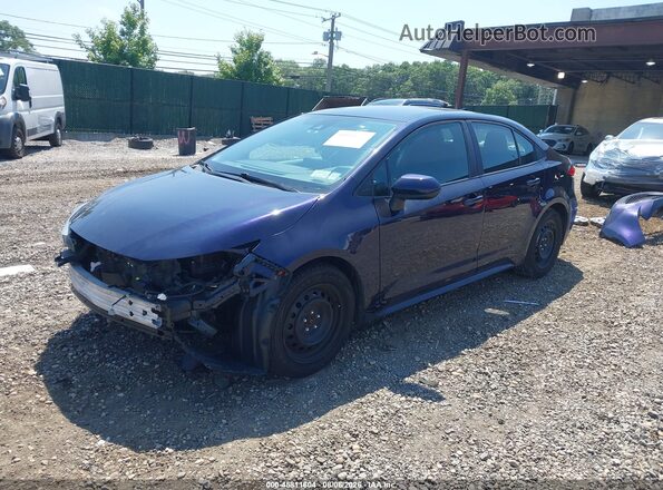 5YFEPRAE2LP117489 2020 TOYOTA COROLLA Blue Vista tres cuartos delantera izquierda