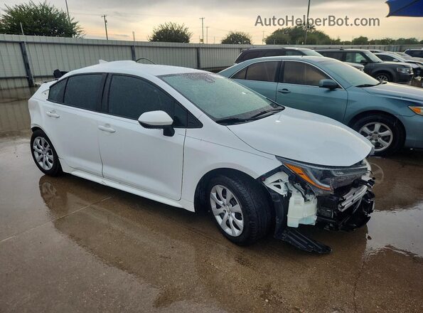 5YFEPRAE2LP143770 2020 TOYOTA COROLLA White Delantero derecho