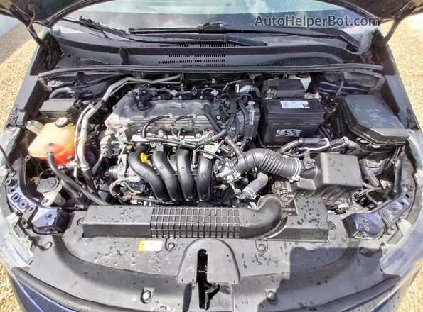 5YFEPRAE3LP014467 2020 TOYOTA COROLLA Синий Вид задней части салона