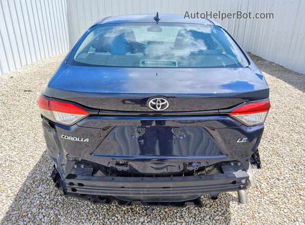 5YFEPRAE3LP014467 2020 TOYOTA COROLLA Синий Вид сзади