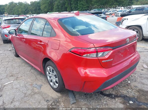 5YFEPRAE3LP087354 2020 TOYOTA COROLLA Red Trasero izquierdo