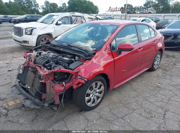 5YFEPRAE3LP087354 2020 TOYOTA COROLLA Red Vista tres cuartos delantera izquierda