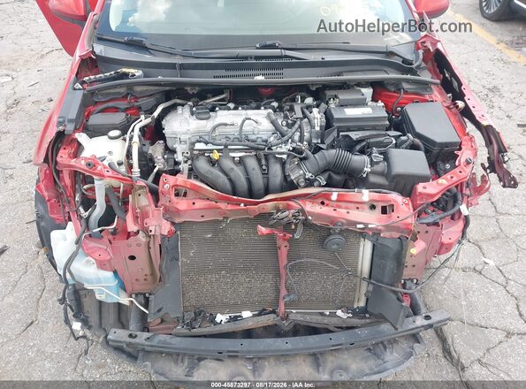 5YFEPRAE3LP087354 2020 TOYOTA COROLLA Red Vista trasera