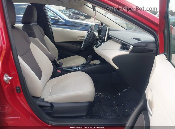 5YFEPRAE3LP087354 2020 TOYOTA COROLLA Red Vista interior delantera