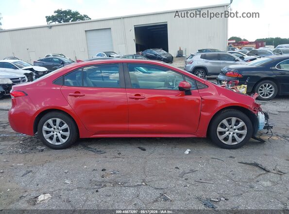 5YFEPRAE3LP087354 2020 TOYOTA COROLLA Red Vista interior trasera