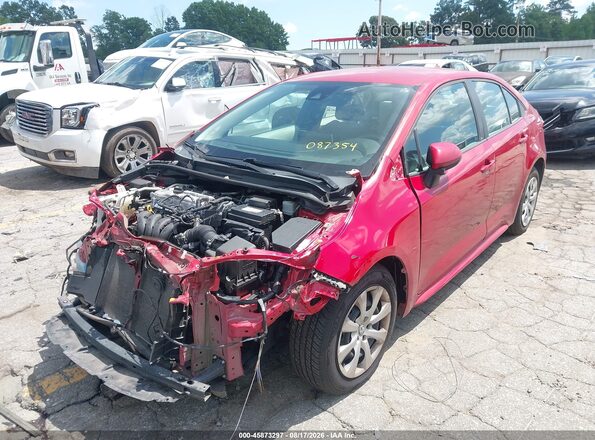 5YFEPRAE3LP087354 2020 TOYOTA COROLLA Red Vista frontal