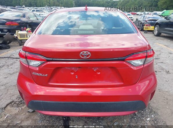 5YFEPRAE3LP087354 2020 TOYOTA COROLLA Red 
