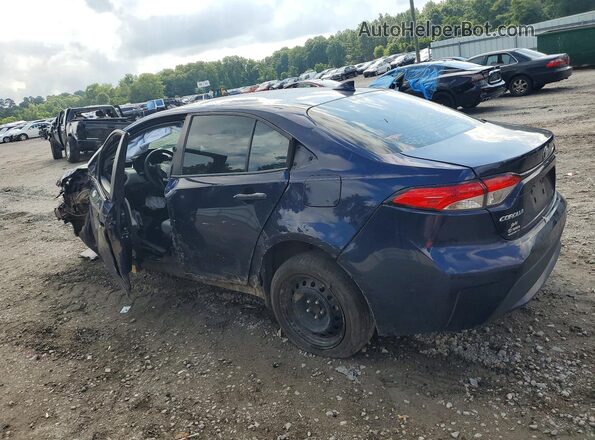 5YFEPRAE3LP090738 2020 TOYOTA COROLLA Blue Rear left