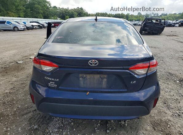 5YFEPRAE3LP090738 2020 TOYOTA COROLLA Blue Rear view