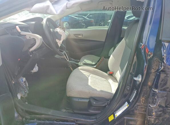 5YFEPRAE3LP090738 2020 TOYOTA COROLLA Blue Front interior view