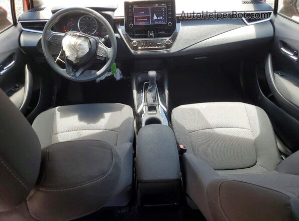 5YFEPRAE4LP017233 2020 TOYOTA COROLLA Red წინა პანელის ხედი