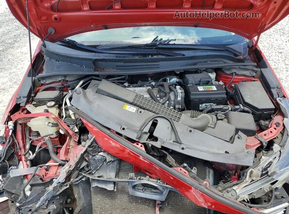5YFEPRAE4LP017233 2020 TOYOTA COROLLA Красный Вид задней части салона