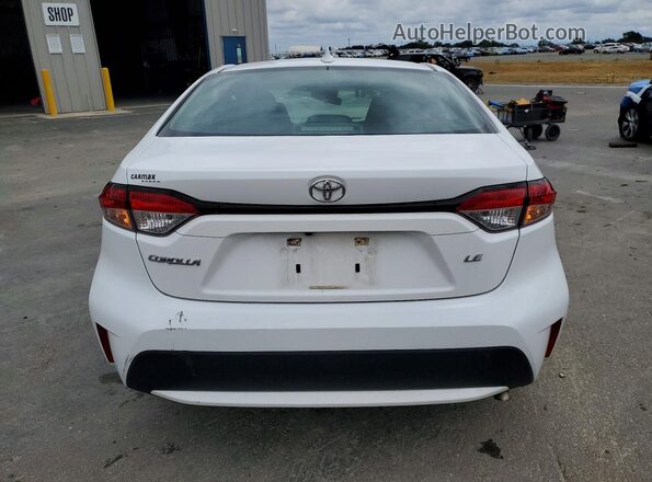 5YFEPRAE4LP039331 2020 TOYOTA COROLLA White Вид ззаду