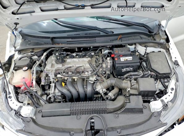 5YFEPRAE4LP039331 2020 TOYOTA COROLLA White Вид задньої частини салону