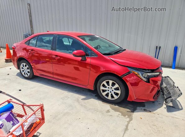 5YFEPRAE4LP065167 2020 TOYOTA COROLLA Red Delantero derecho