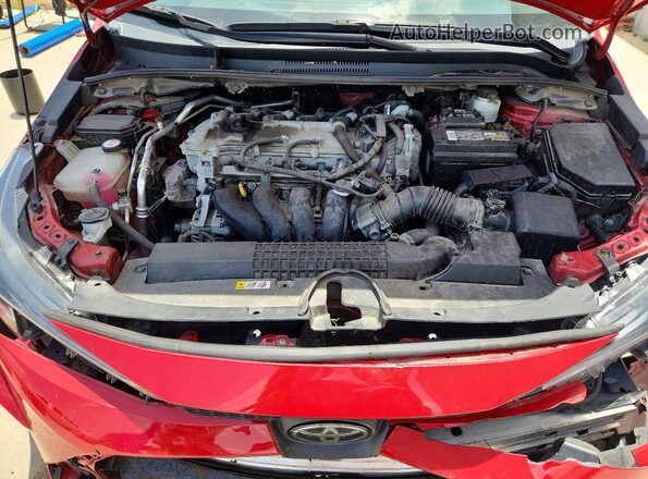 5YFEPRAE4LP065167 2020 TOYOTA COROLLA Red Vista interior trasera