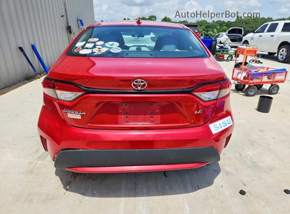 5YFEPRAE4LP065167 2020 TOYOTA COROLLA Red Vista trasera