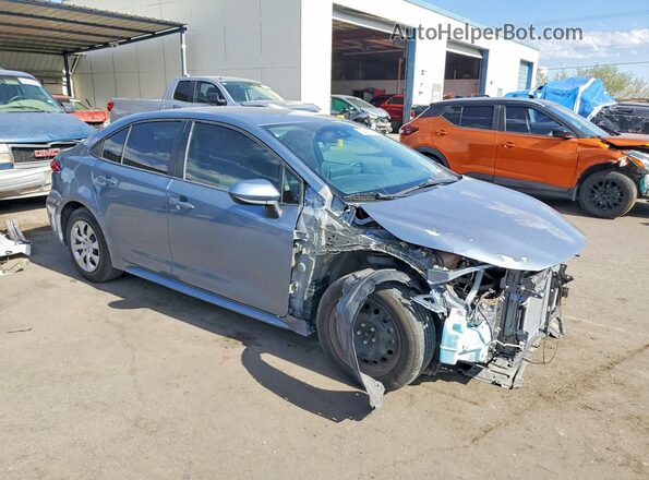5YFEPRAE4LP085323 2020 TOYOTA COROLLA Синий Передняя правая четверть