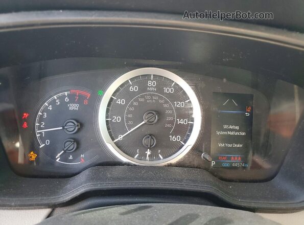 5YFEPRAE4LP085323 2020 TOYOTA COROLLA Синий Вид щитка приборов