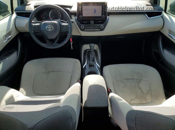 5YFEPRAE4LP085323 2020 TOYOTA COROLLA Синий Вид панели приборов