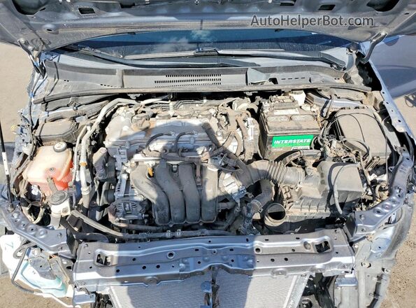 5YFEPRAE4LP085323 2020 TOYOTA COROLLA Синий Вид задней части салона