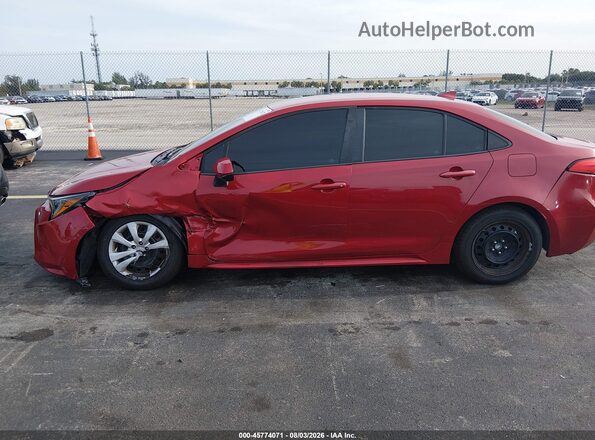 5YFEPRAE4LP102539 2020 TOYOTA COROLLA Red წინა ხედი