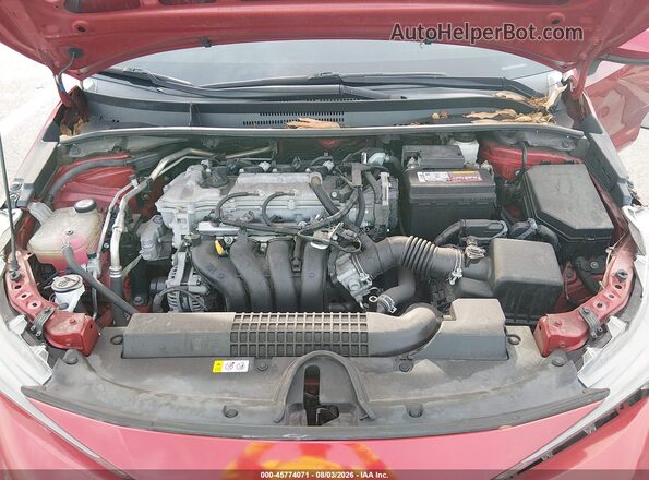 5YFEPRAE4LP102539 2020 TOYOTA COROLLA Red უკანა ხედი