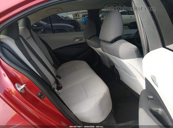 5YFEPRAE4LP102539 2020 TOYOTA COROLLA Red VIN კოდის სტიკერის ხედი
