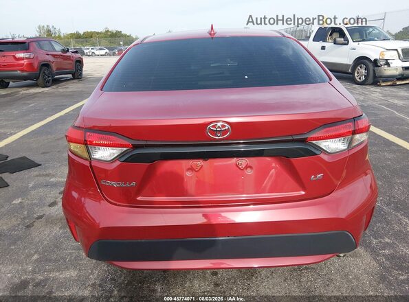 5YFEPRAE4LP102539 2020 TOYOTA COROLLA Red 