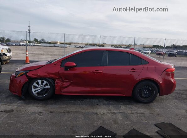 5YFEPRAE4LP102539 2020 TOYOTA COROLLA Red სალონის 360-გრადუსიანი ხედი
