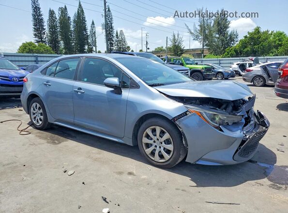 5YFEPRAE4LP123553 2020 TOYOTA COROLLA Blue Передня права чверть