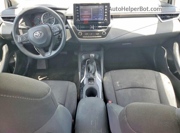 5YFEPRAE4LP123553 2020 TOYOTA COROLLA Blue Вид панелі приладів