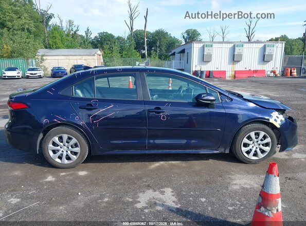 5YFEPRAE5LP029794 2020 TOYOTA COROLLA Dark Blue Вид задней части салона