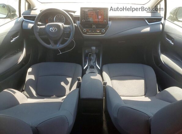 5YFEPRAE5LP046773 2020 TOYOTA COROLLA Silver Vista del salpicadero