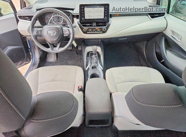 5YFEPRAE5LP061600 2020 TOYOTA COROLLA Gray Vista del salpicadero
