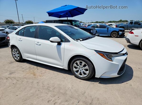 5YFEPRAE5LP077084 2020 TOYOTA COROLLA White Delantero derecho